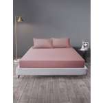 Простыня Mrs.Stretch Mr.Jersy Пыльная Роза 160 x 200 см на резинке