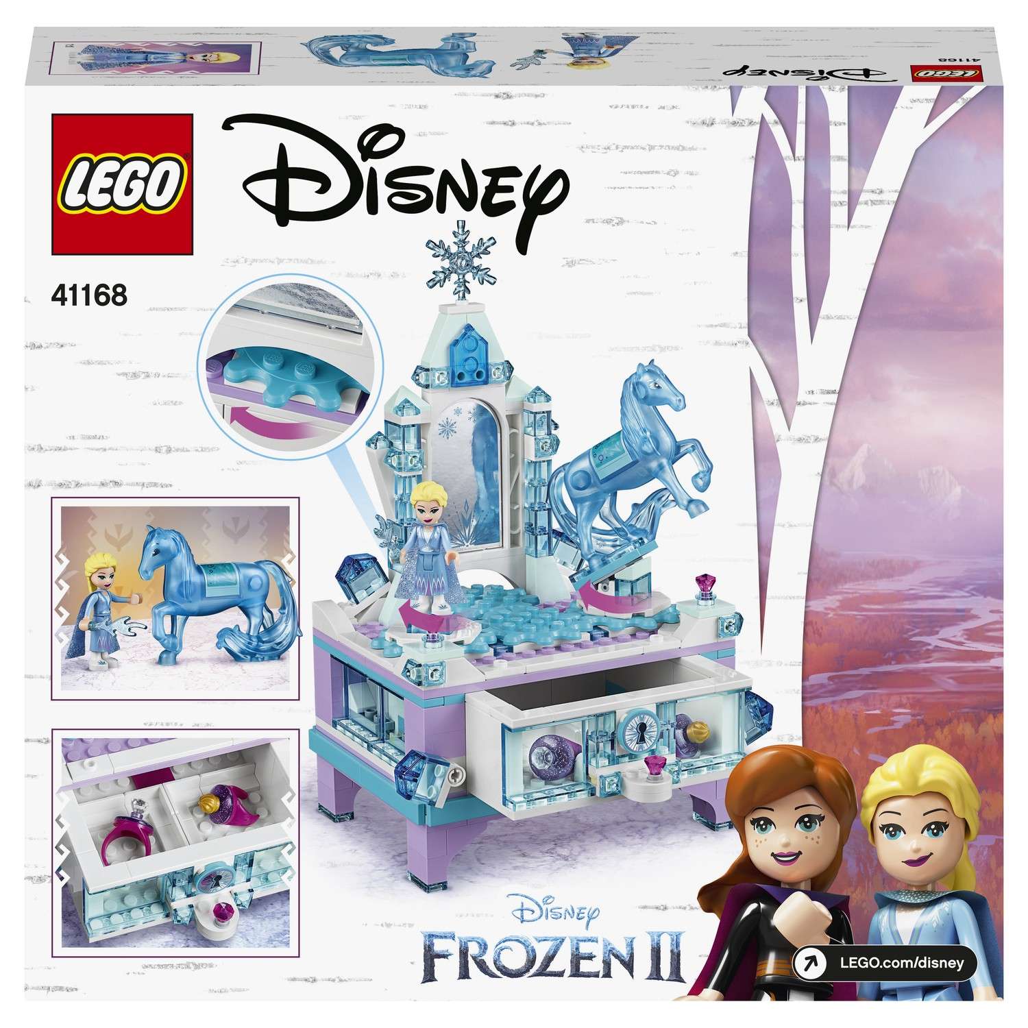 Конструктор LEGO Disney Princess Шкатулка Эльзы блочный - фото 3