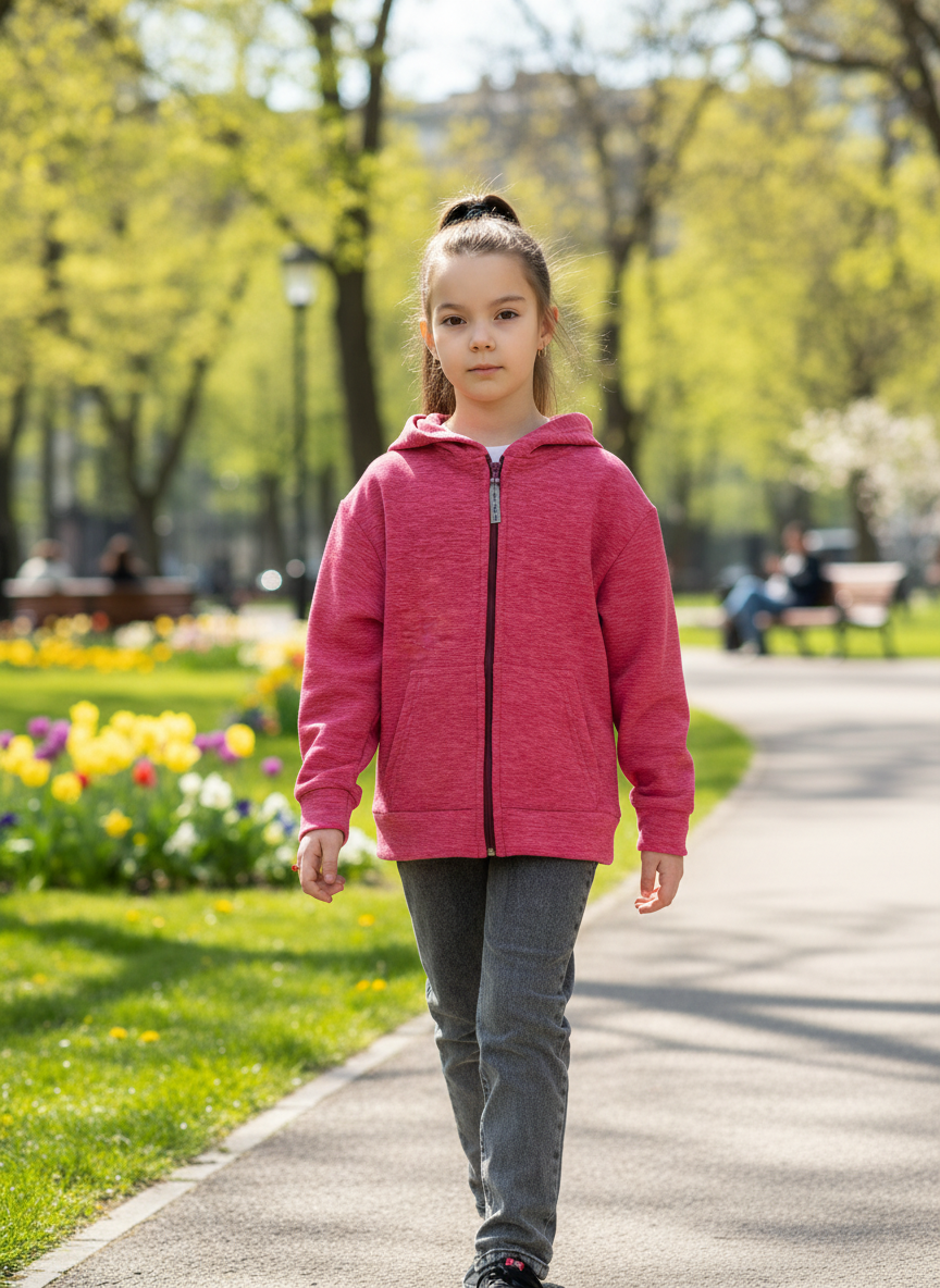 Толстовка Утенок 601кт розовый - фото 2