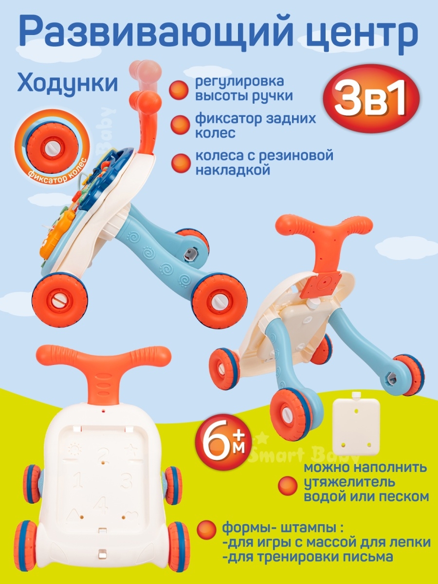 Ходунки Smart Baby - фото 4