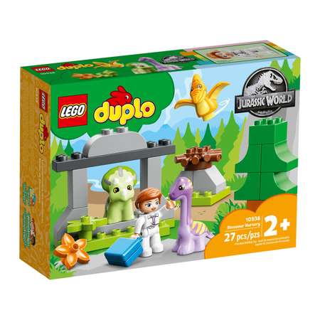Конструктор LEGO DUPLO Питомник для динозавров блочный