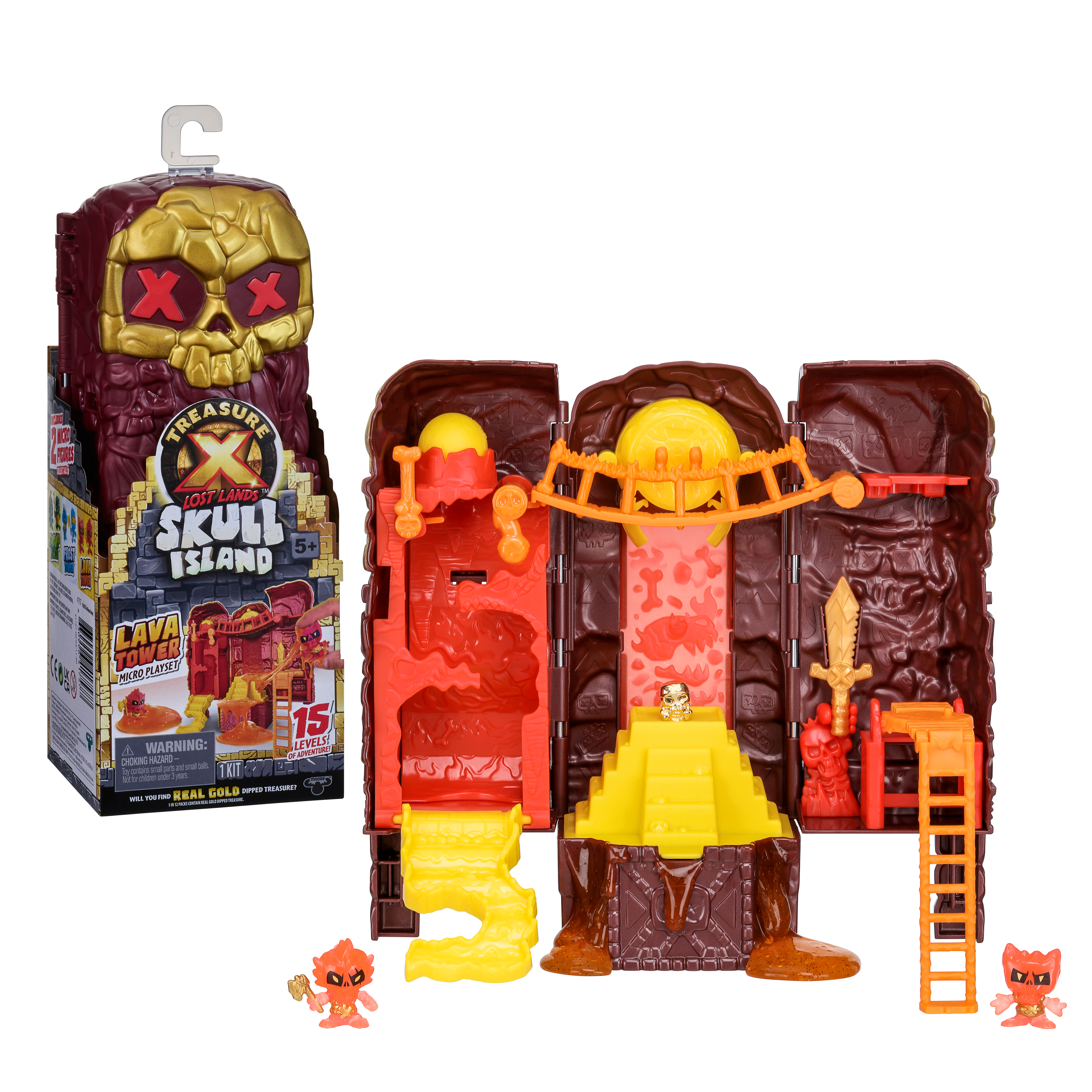 Игровой набор Treasure X Башня Острова Черепа Лава - фото 9
