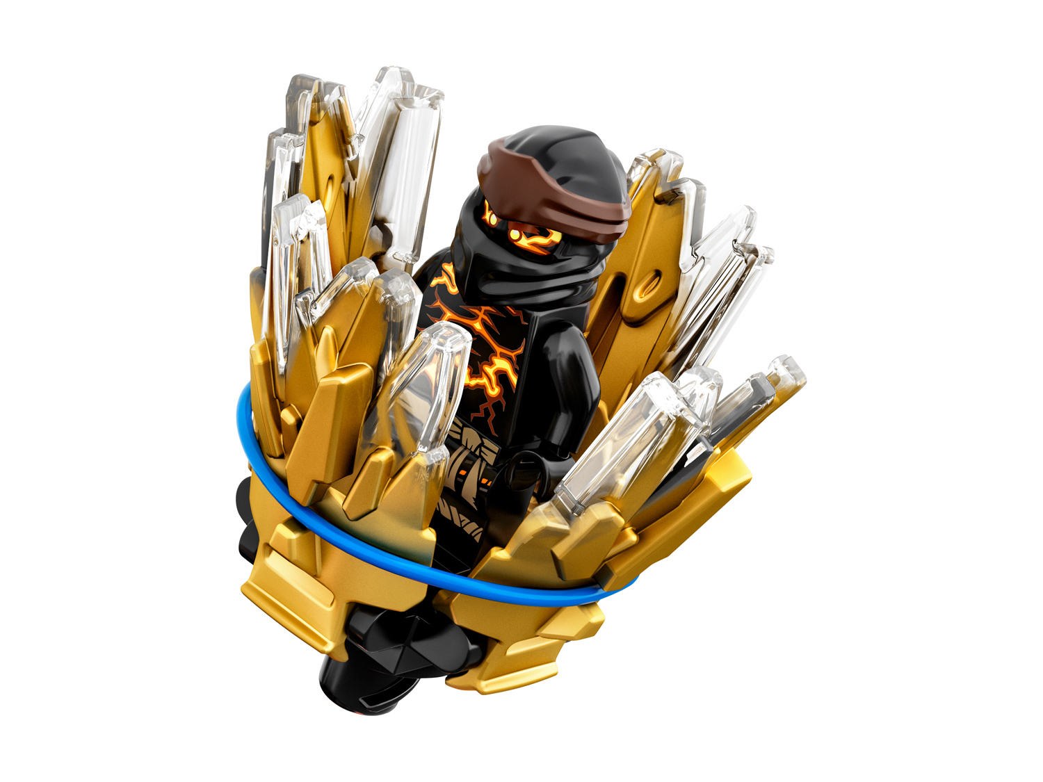 Конструктор LEGO NINJAGO Шквал кружитцу Коул - фото 4