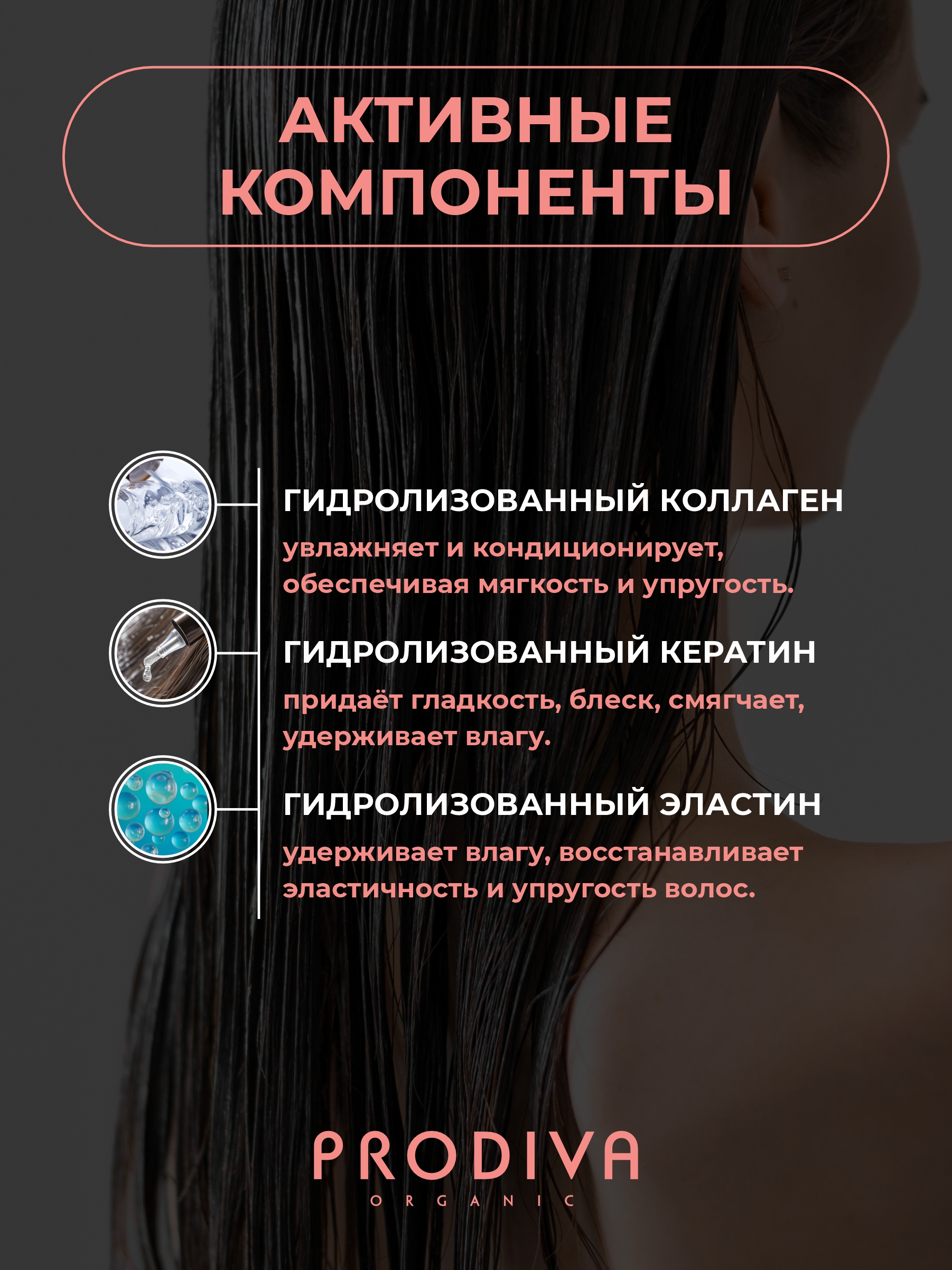 Шампунь PRODIVA Базовый бессульфатный шампунь 250 мл - фото 4