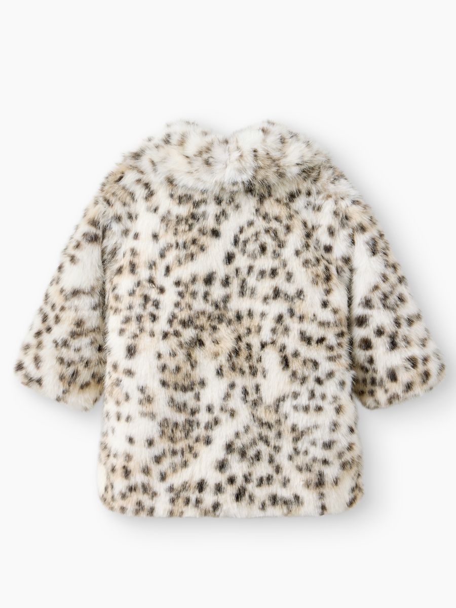 Шуба Happy Baby 89179-1_white(leopard) - фото 3
