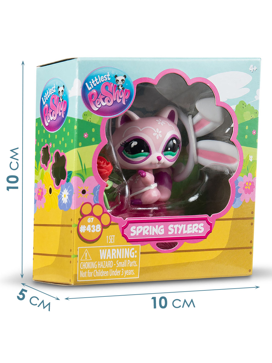 Игровой набор Littlest Pet Shop Весенний вайб Енот - фото 5