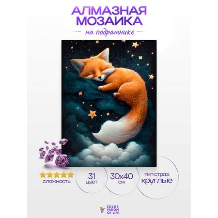 Алмазная мозаика Color Vision Of Life