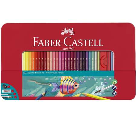 Карандаши акварельные Faber Castell 60 шт.