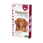 Капли на холку KRKA Принокат для собак до 10-25кг 250мг