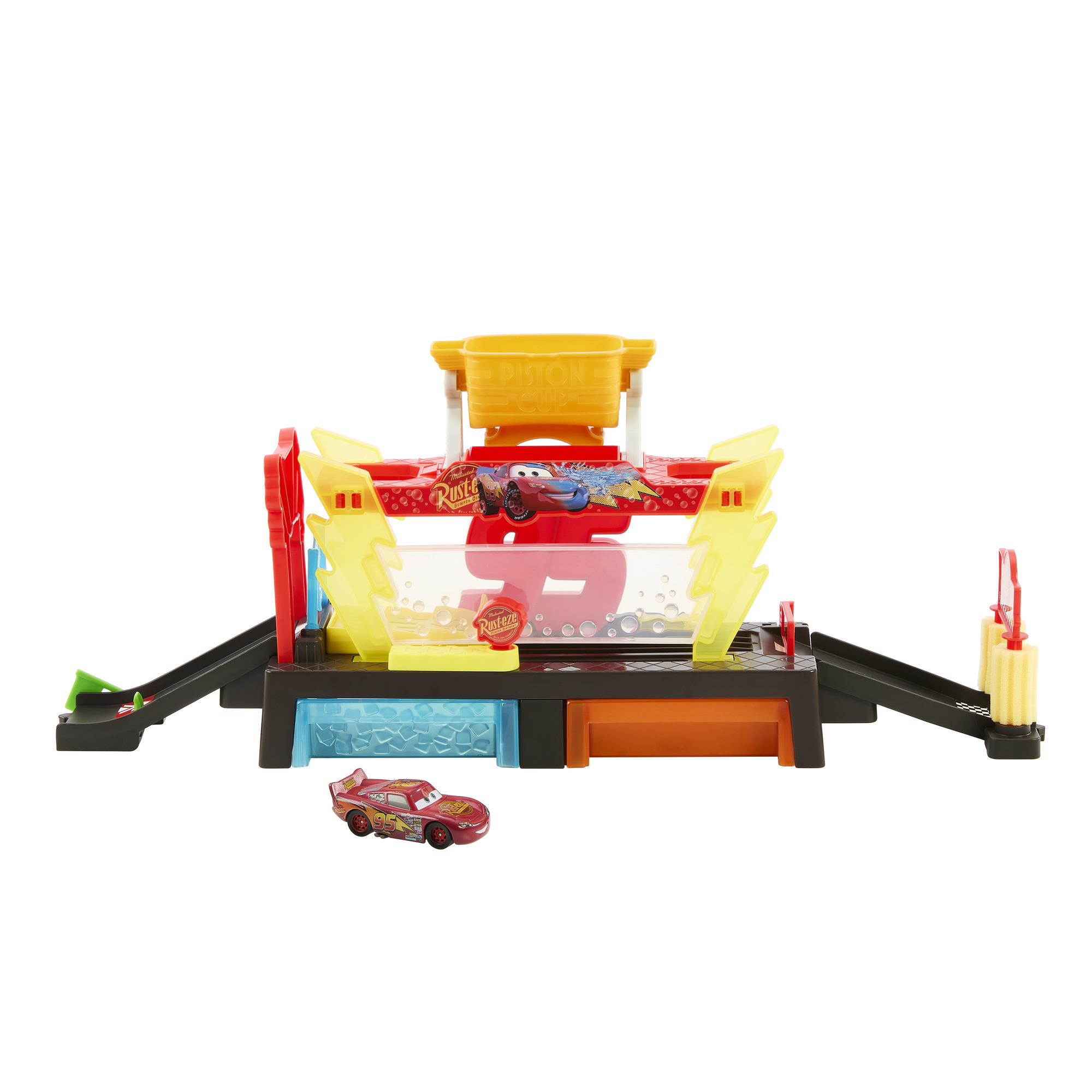 Игровой набор Cars Молния Маккуин Автомойка - фото 2