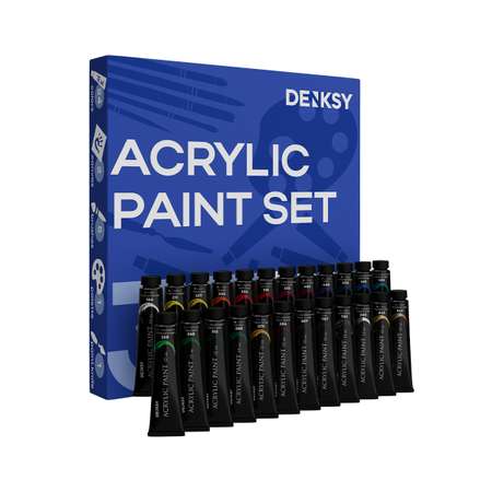 Краски акриловые DENKSY 24 цв.