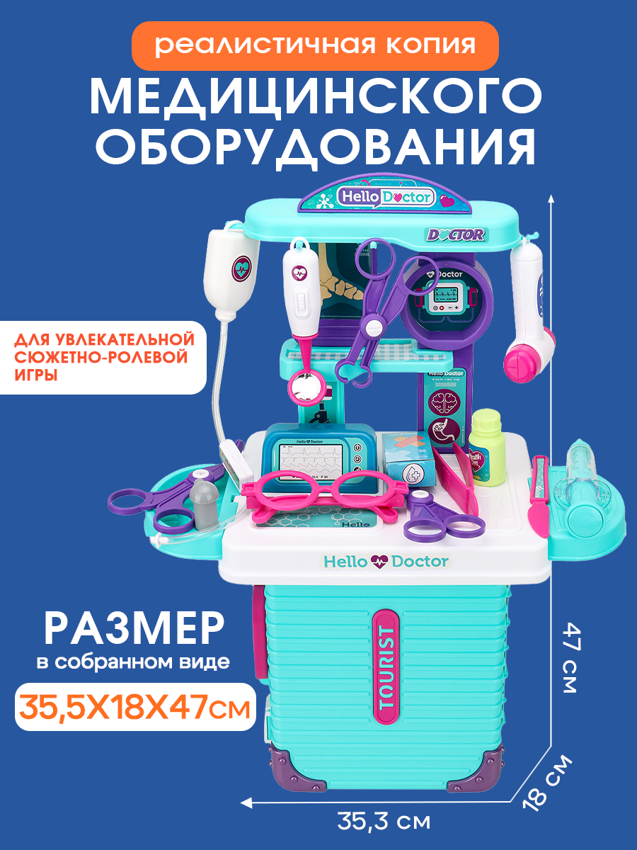 Игрушка Рыжий кот Доктор Медицинская помощь - фото 2