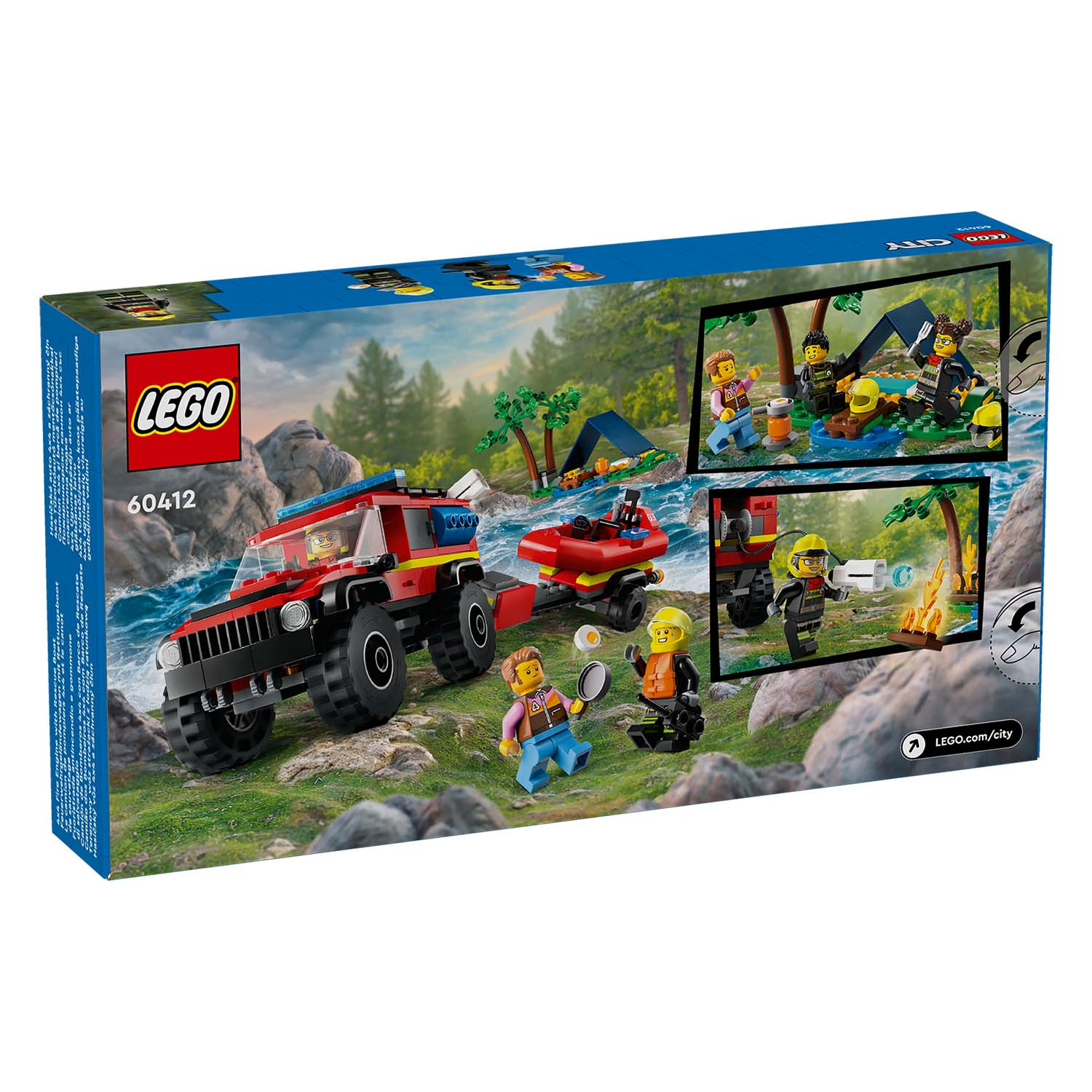 Конструктор LEGO City Пожарная машина - фото 6