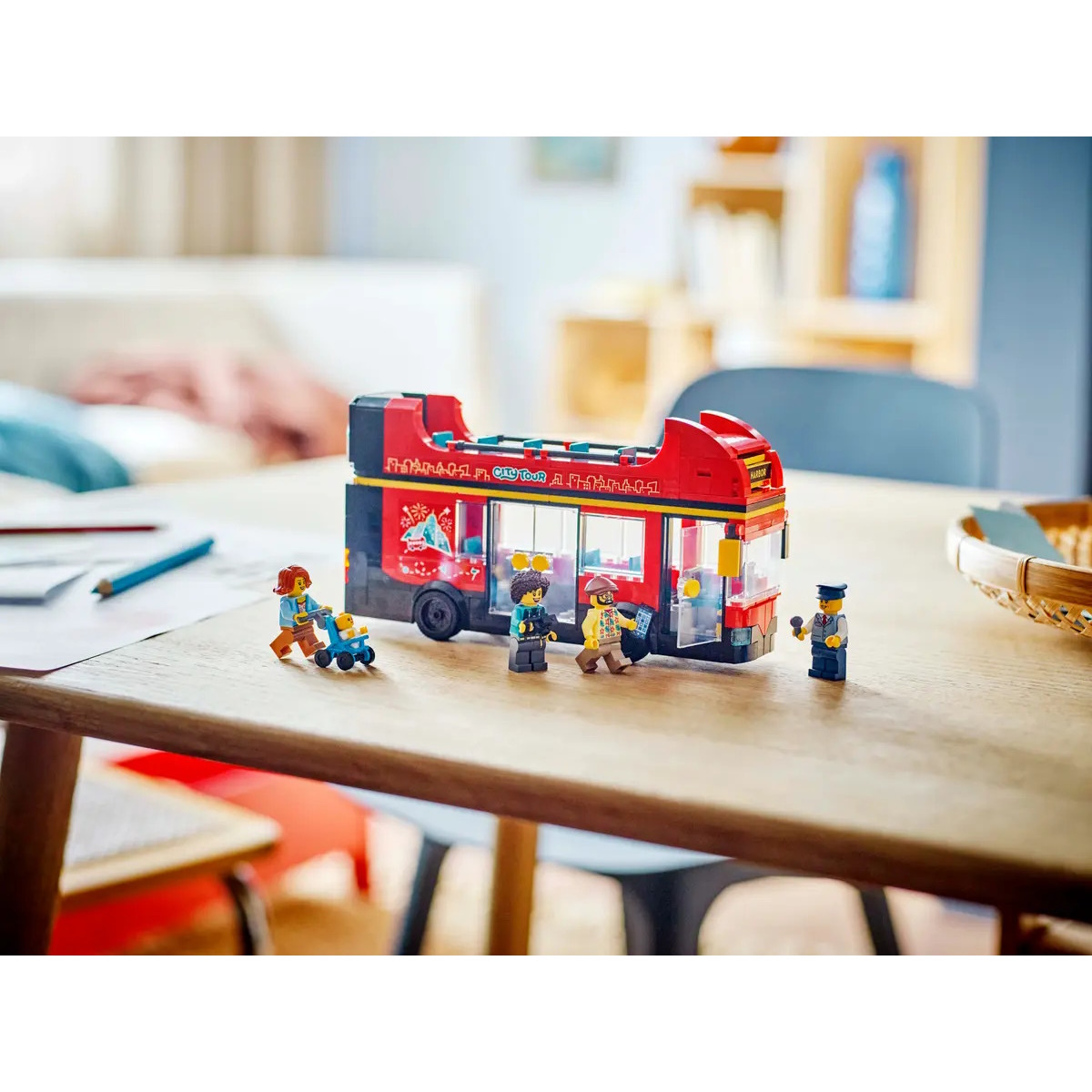 Конструктор LEGO City Double-Decker Sightseeing Bus 384 дет. - фото 12