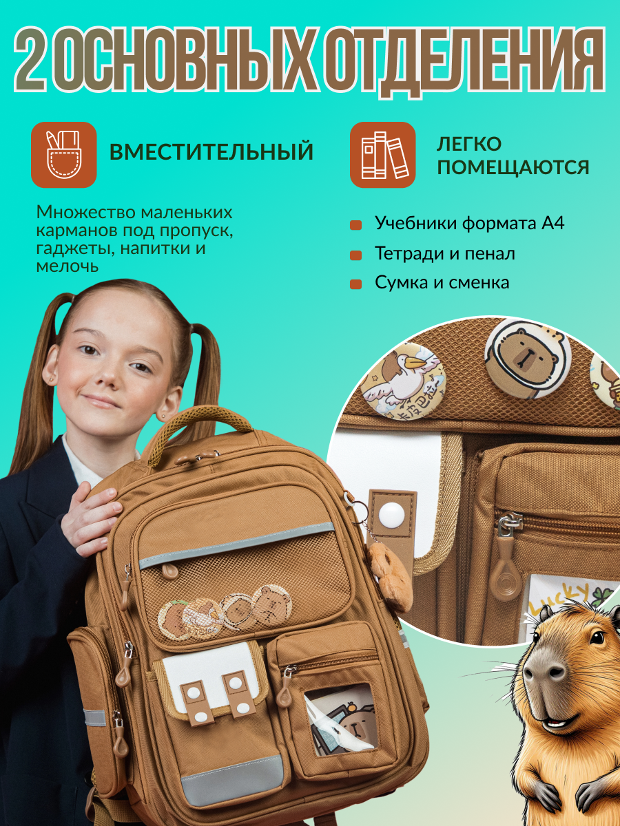 Рюкзак LUXMAN для детей универсальный - фото 3