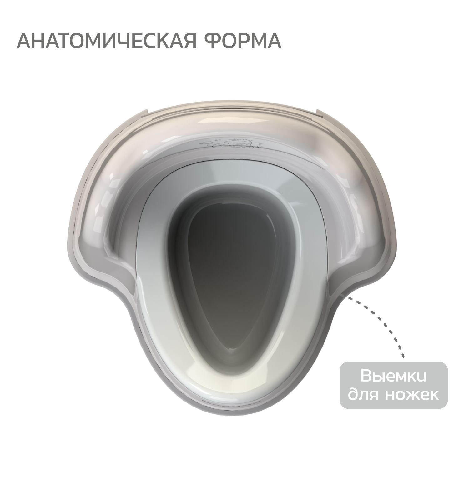 Ванночка BabyGo серый - фото 13