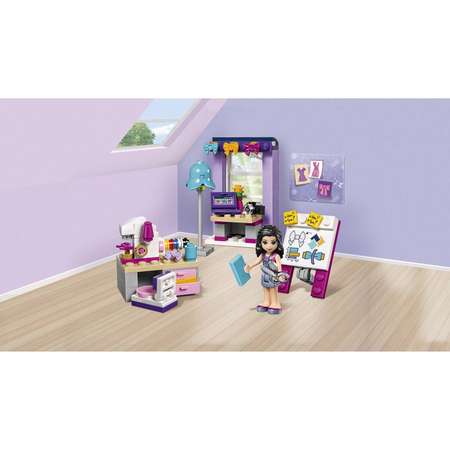 Конструктор LEGO Friends Творческая мастерская Эммы блочный