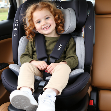 Автокресло Kidzi SPIN 360 i-SIZE Isofix 0+/1/2/3 (0-36 кг)
