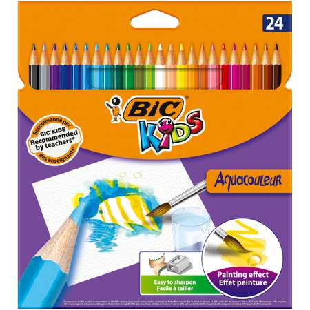 Карандаши акварельные BIC 24 шт.