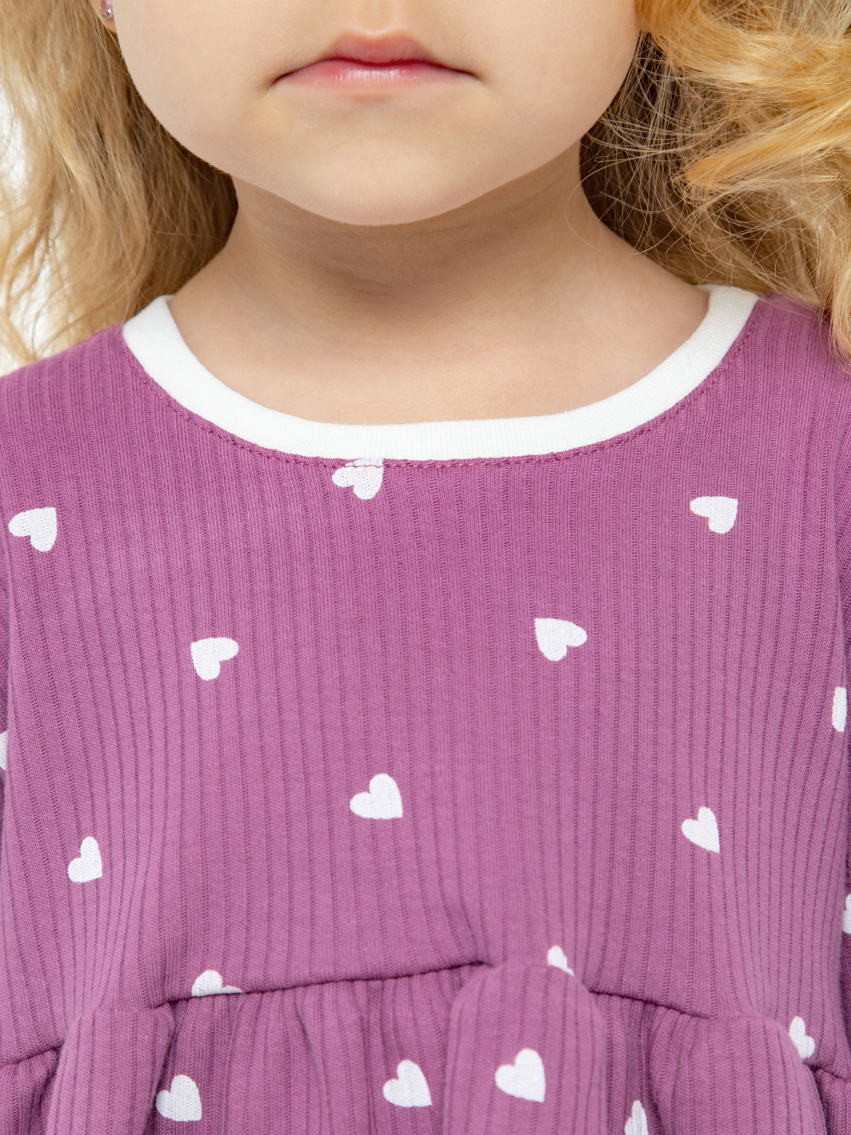 Платье LEVA платье для девочки_мелодия сердец - фото 15