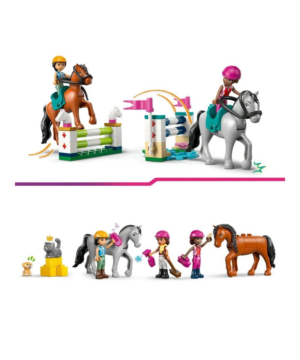 Конструктор LEGO Friends Конюшня и школа верховой езды 735 дет. - фото 5