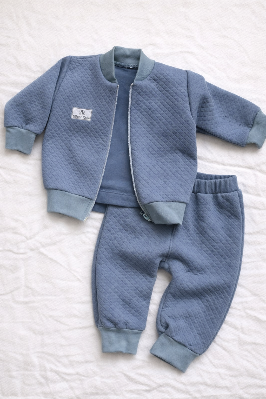 Костюм Супер Пупс мод4н/сероголубой - фото 1