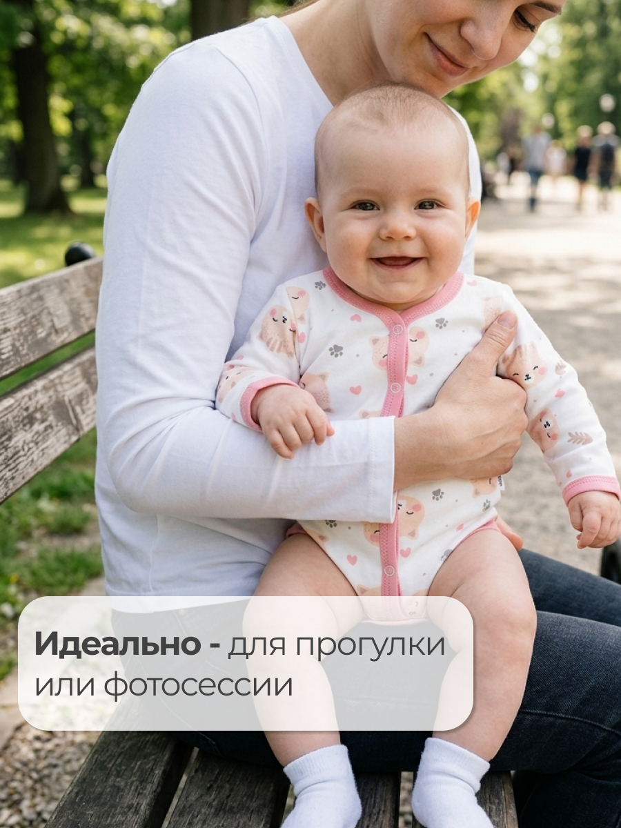 Боди 2 шт Эскимо 33-7213 - фото 6