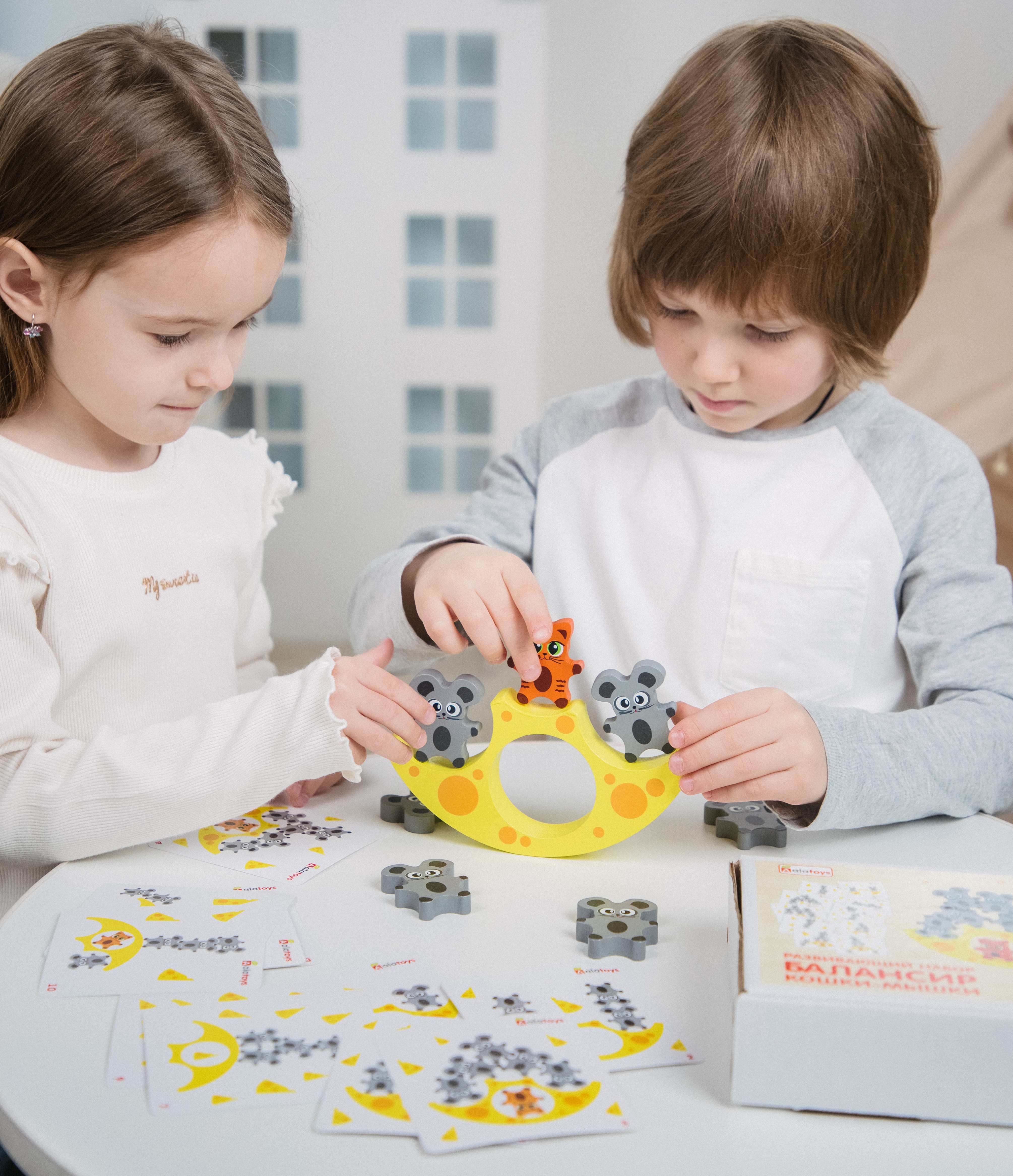 Игрушка Alatoys сортер Кошки-Мышки в ассортименте - фото 22