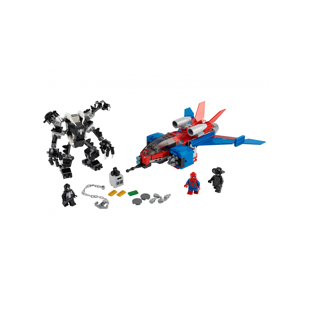 Конструктор LEGO Marvel Super Heroes Паучок vs Робота Венома 76150 371 дет. - фото 3