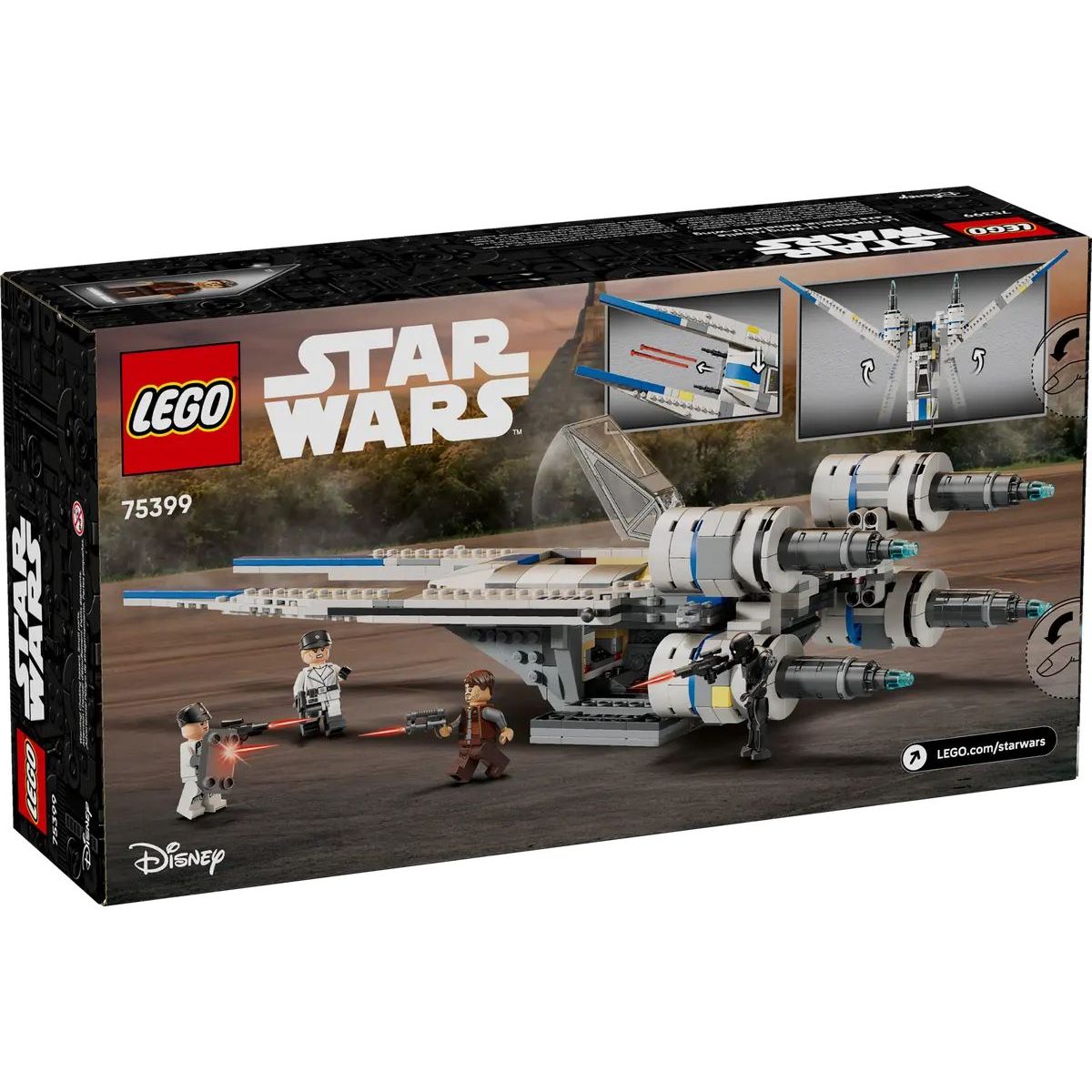 Конструктор LEGO Star Wars Истребитель повстанцев блочный - фото 7