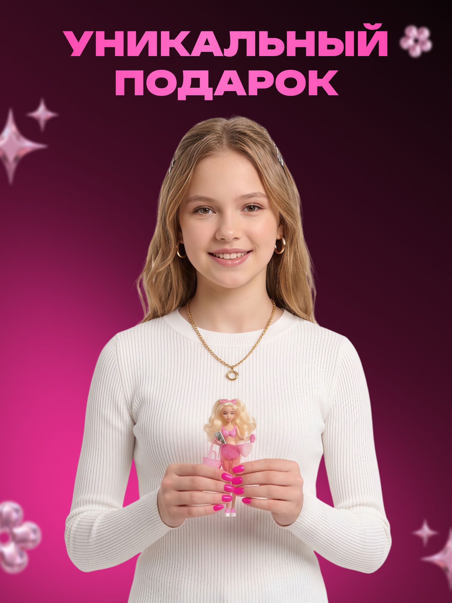Кукла мини MINNEE высота 11 см 17701UQ1-S001 - фото 7