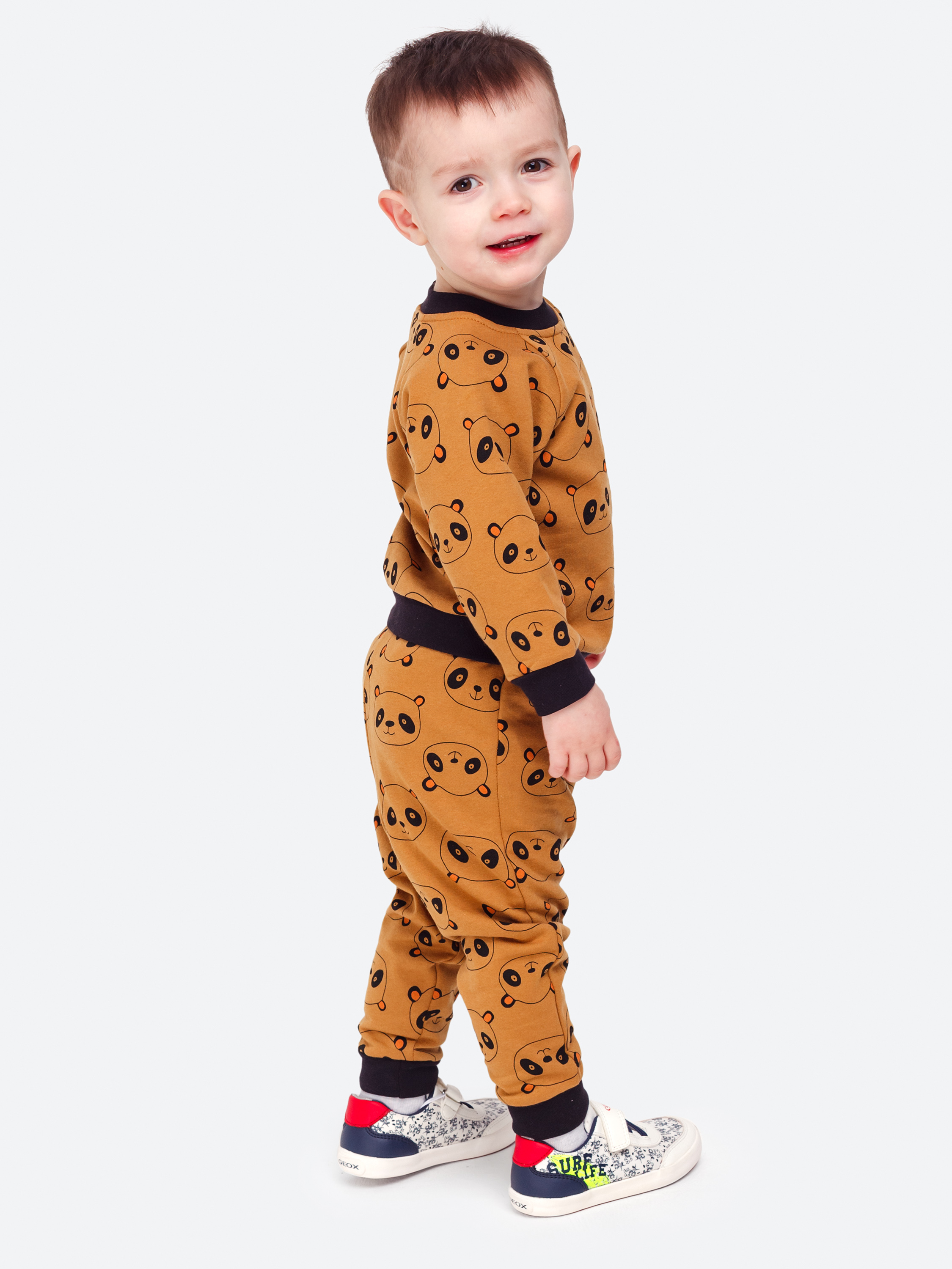 Костюм VEDDI 635ф-21/горчица/панда - фото 2