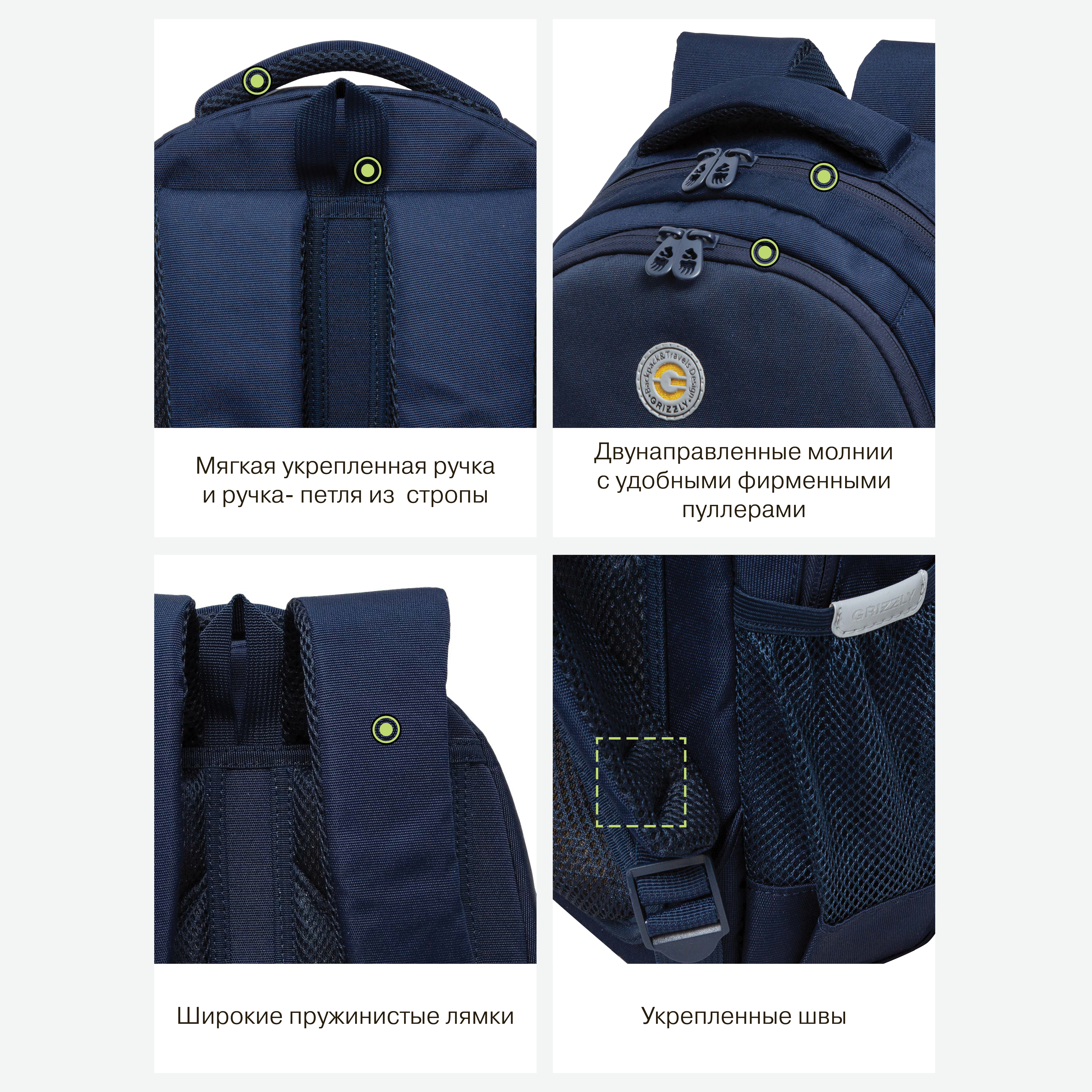 Рюкзак Grizzly Планета - фото 12
