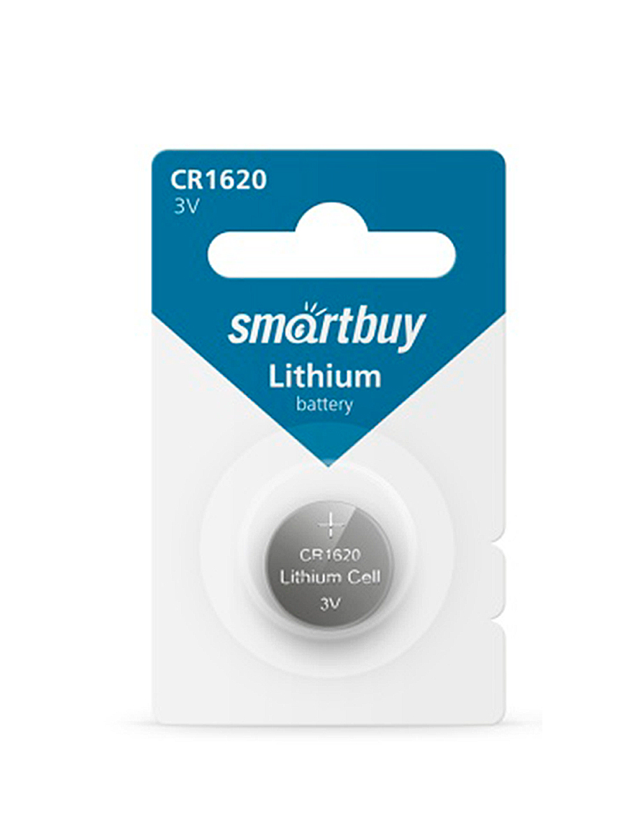 Элемент питания Smartbuy CR 1620 - 1 шт. - фото 1
