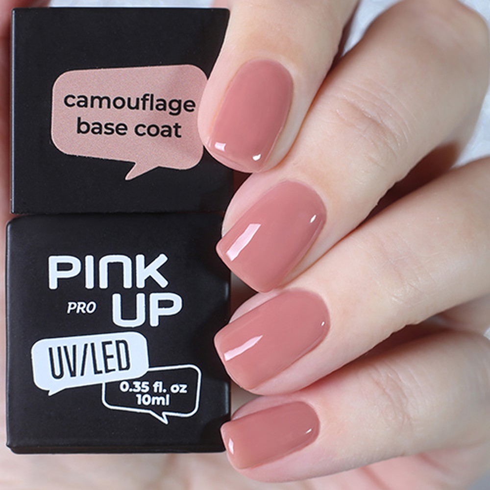 Камуфлирующая база Pink Up camouflage base coat тон 05 10 мл - фото 4