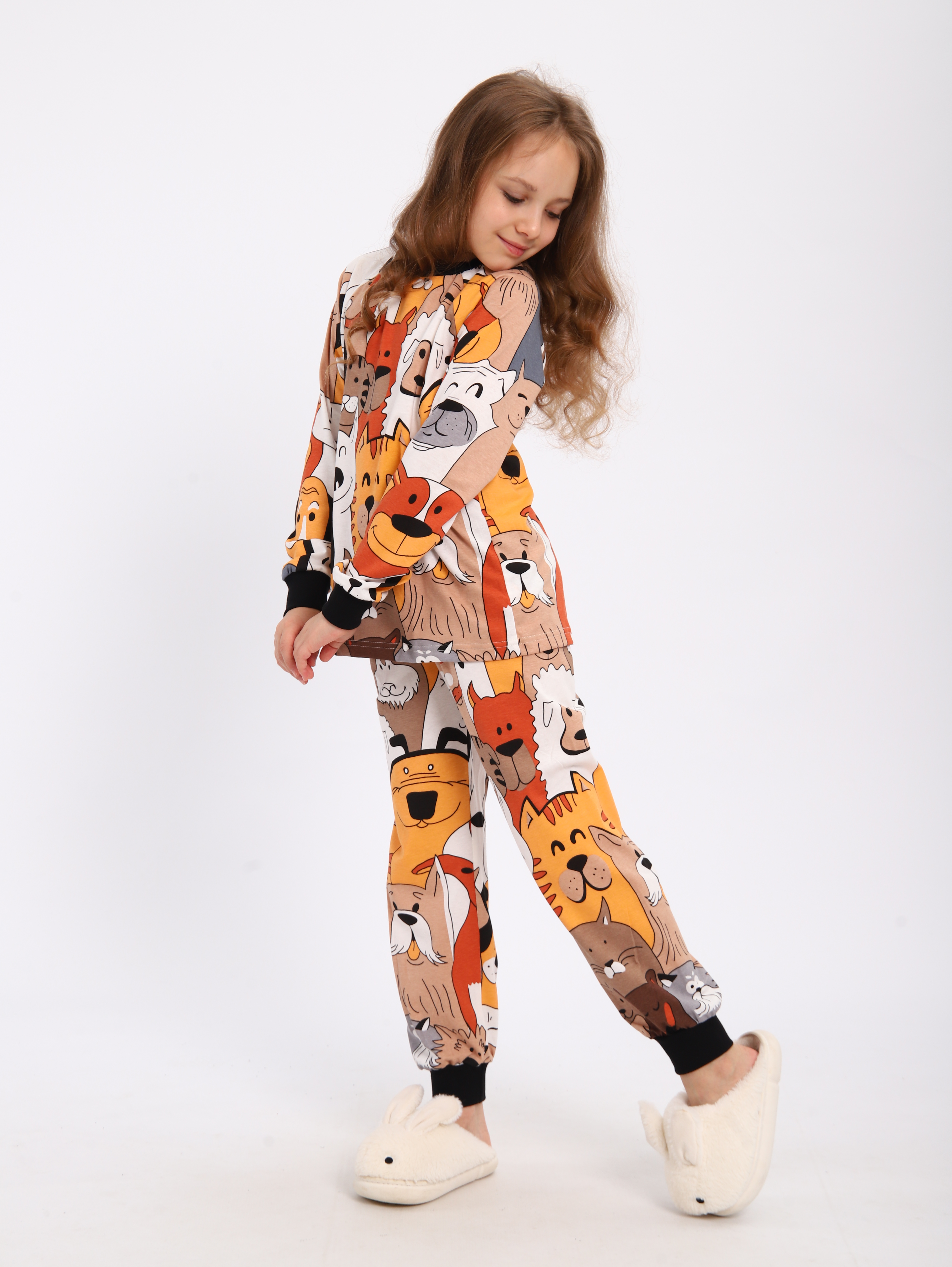 Пижама ЛАДОШКИ Пижама Вдохновение бежевый - фото 3