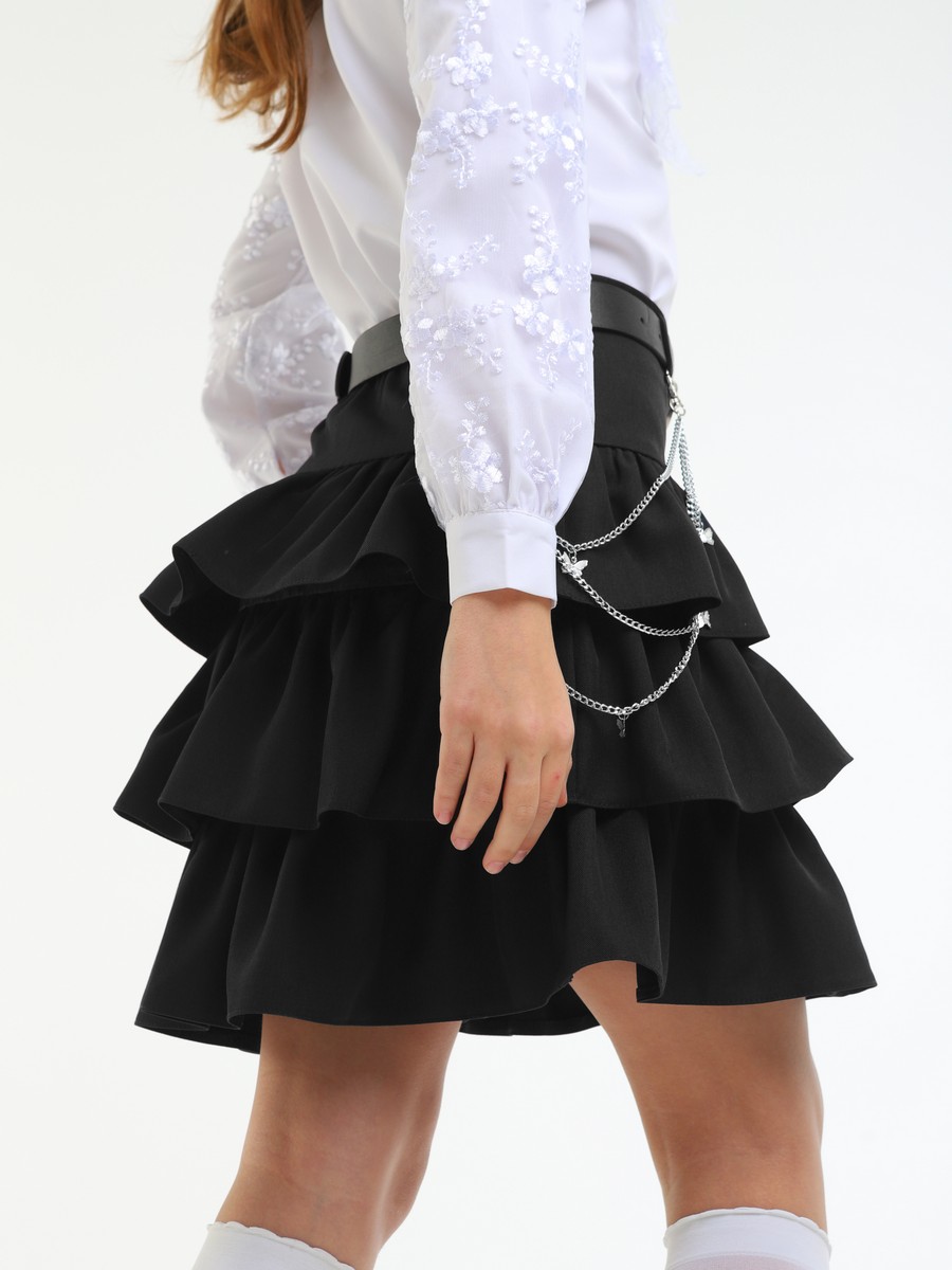 Юбка СИНЯЯ МОДА W4801C-G39 - фото 12