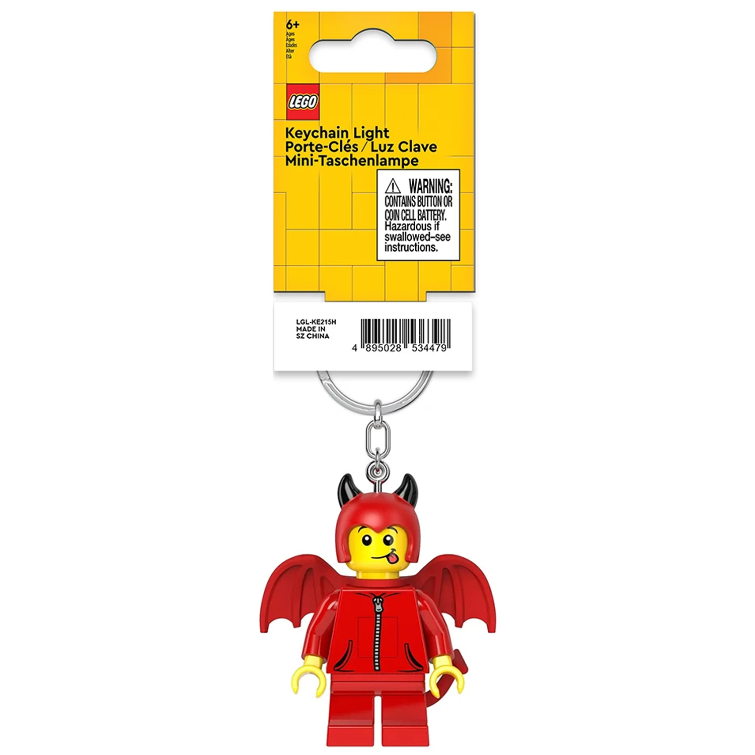Брелок LEGO Minifigures - Милый чертенок 1 шт. - фото 6