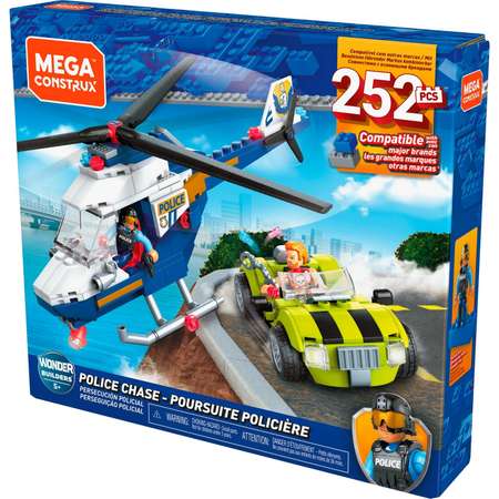 Конструктор Mega Construx Полицейская погоня блочный