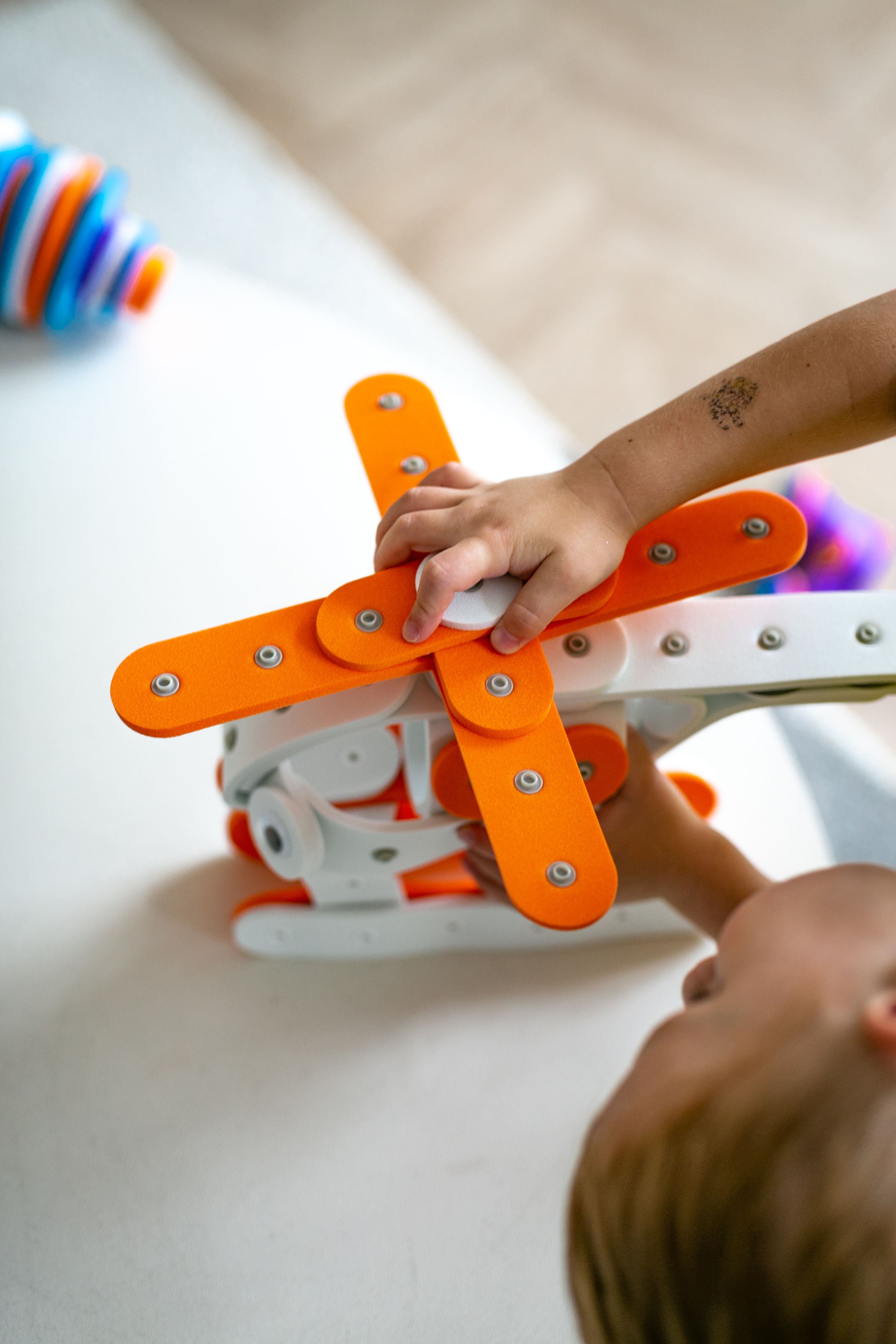 Конструктор DINNO KIDS Вертолет 43 дет. - фото 6