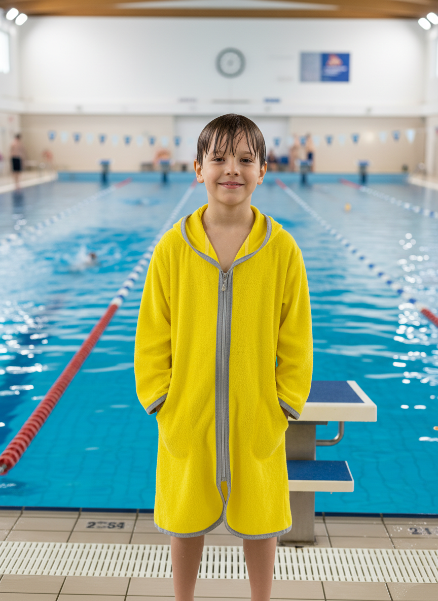 Халат Утенок 906 лимон - фото 3