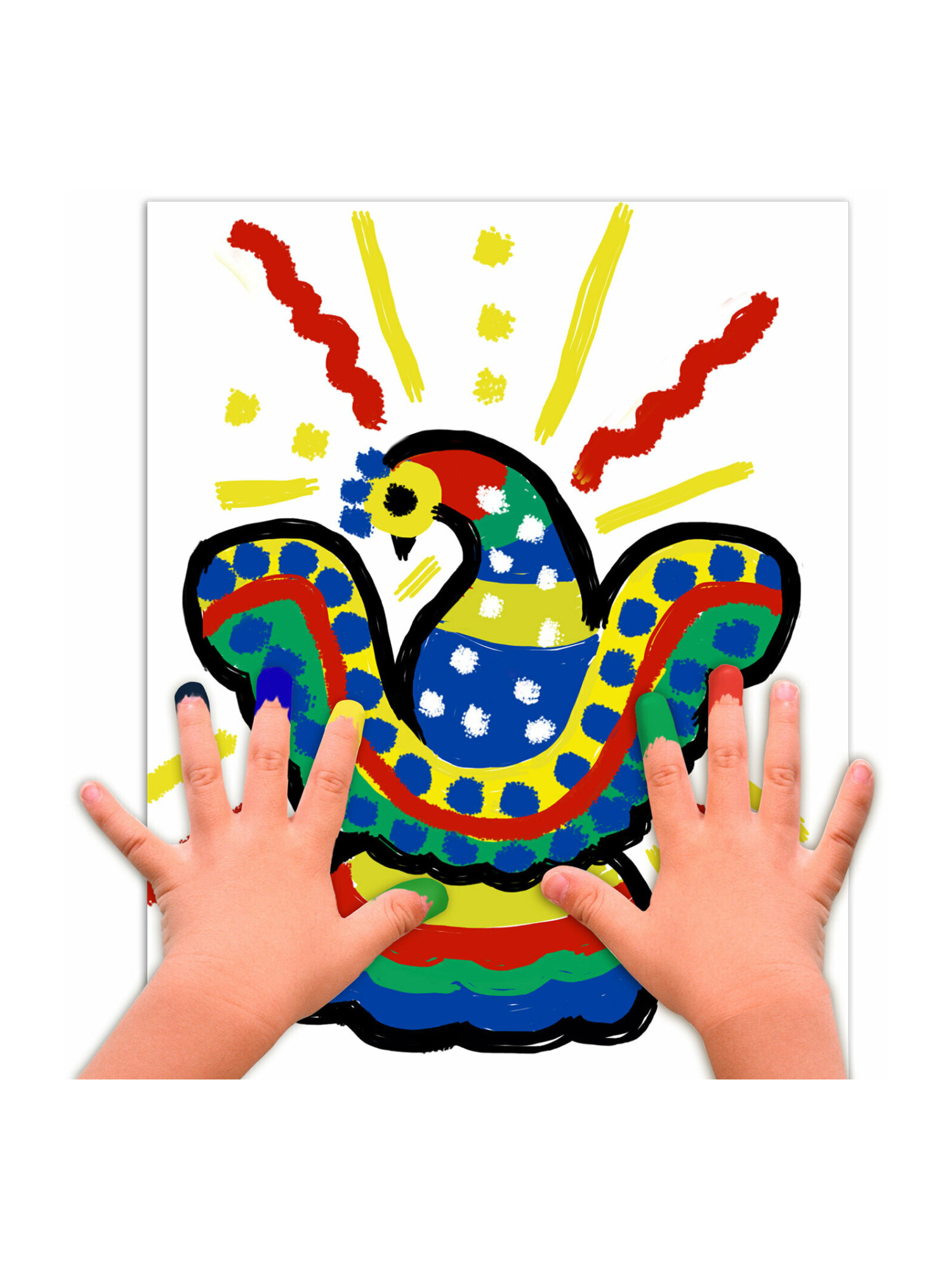 Краски пальчиковые Юнландия 6 цв. - фото 14