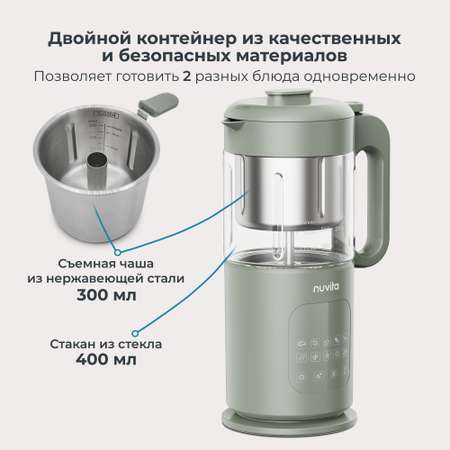 Комбайн Nuvita Magic Pappa 7 в 1 для приготовления детского питания