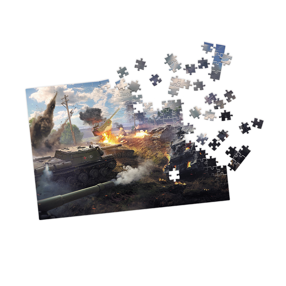 Пазл World of Tanks классический - фото 2