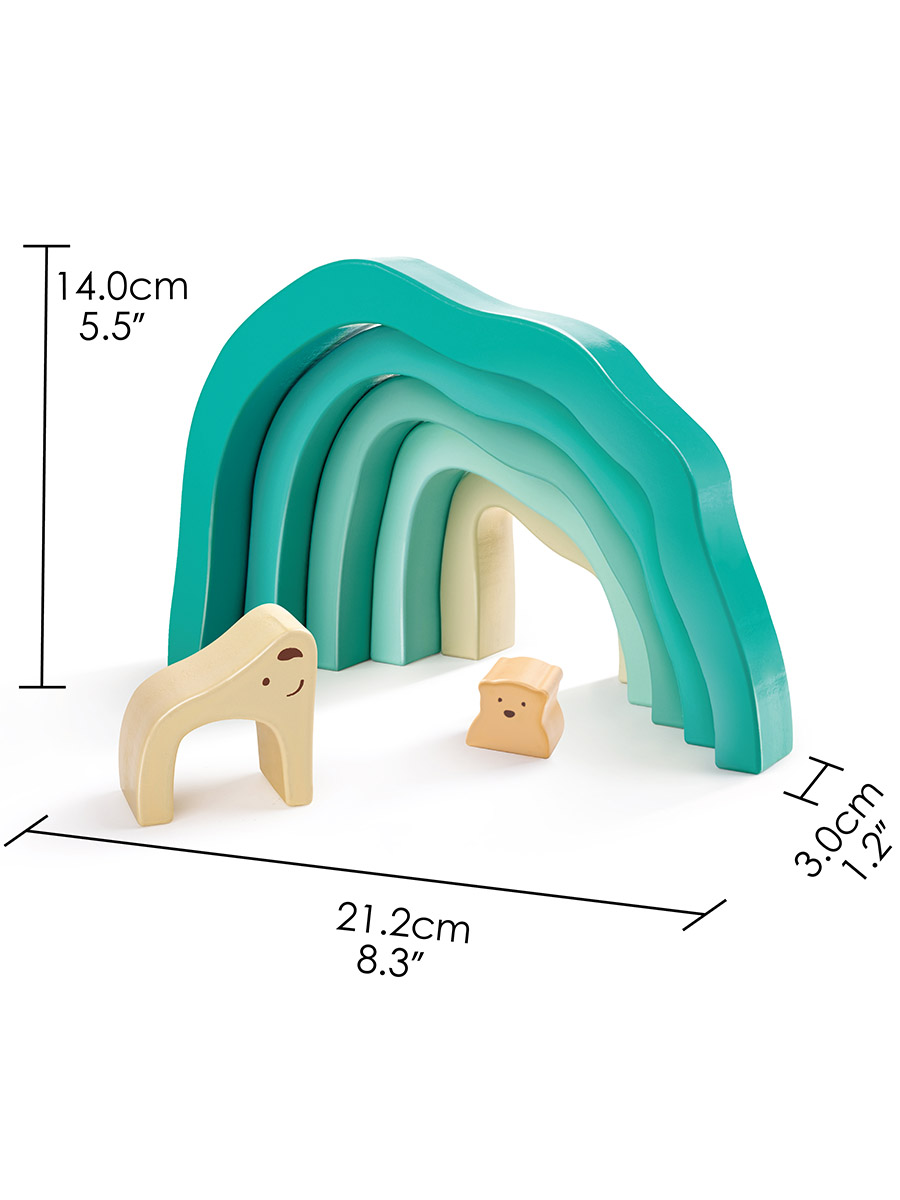 Игрушка Hape пирамидка - фото 4