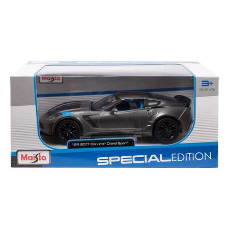 Автомобиль MAISTO Chevrolet Grand Sport 1:24 серый