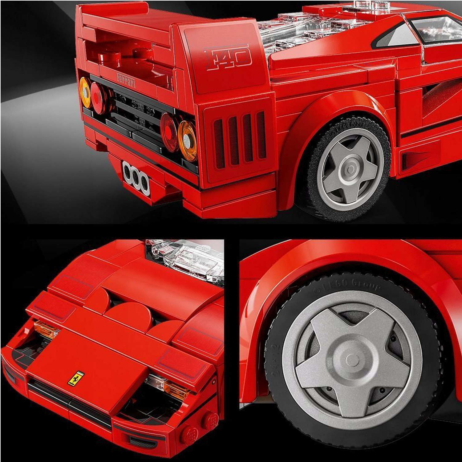 Конструктор LEGO Speed Champions Суперкар F40 318 дет. - фото 10