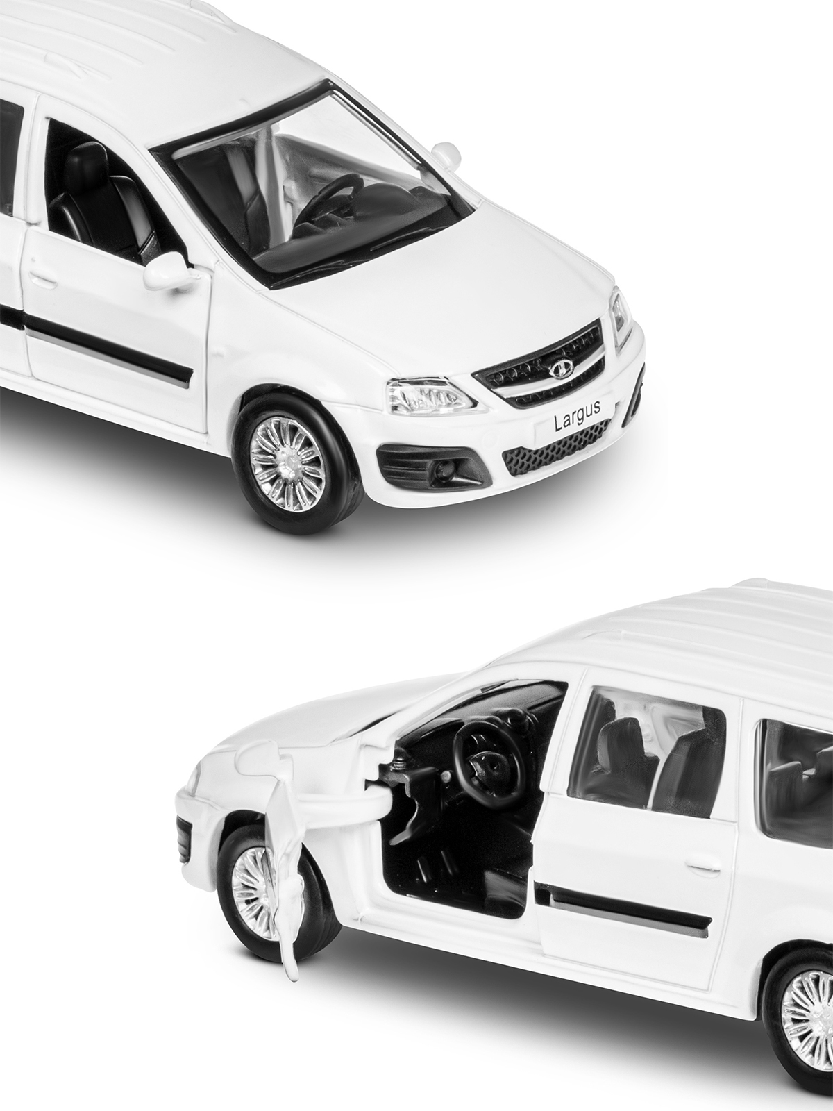 Автомобиль АВТОпанорама LADA Largus 1:43 JB1251631 - фото 15