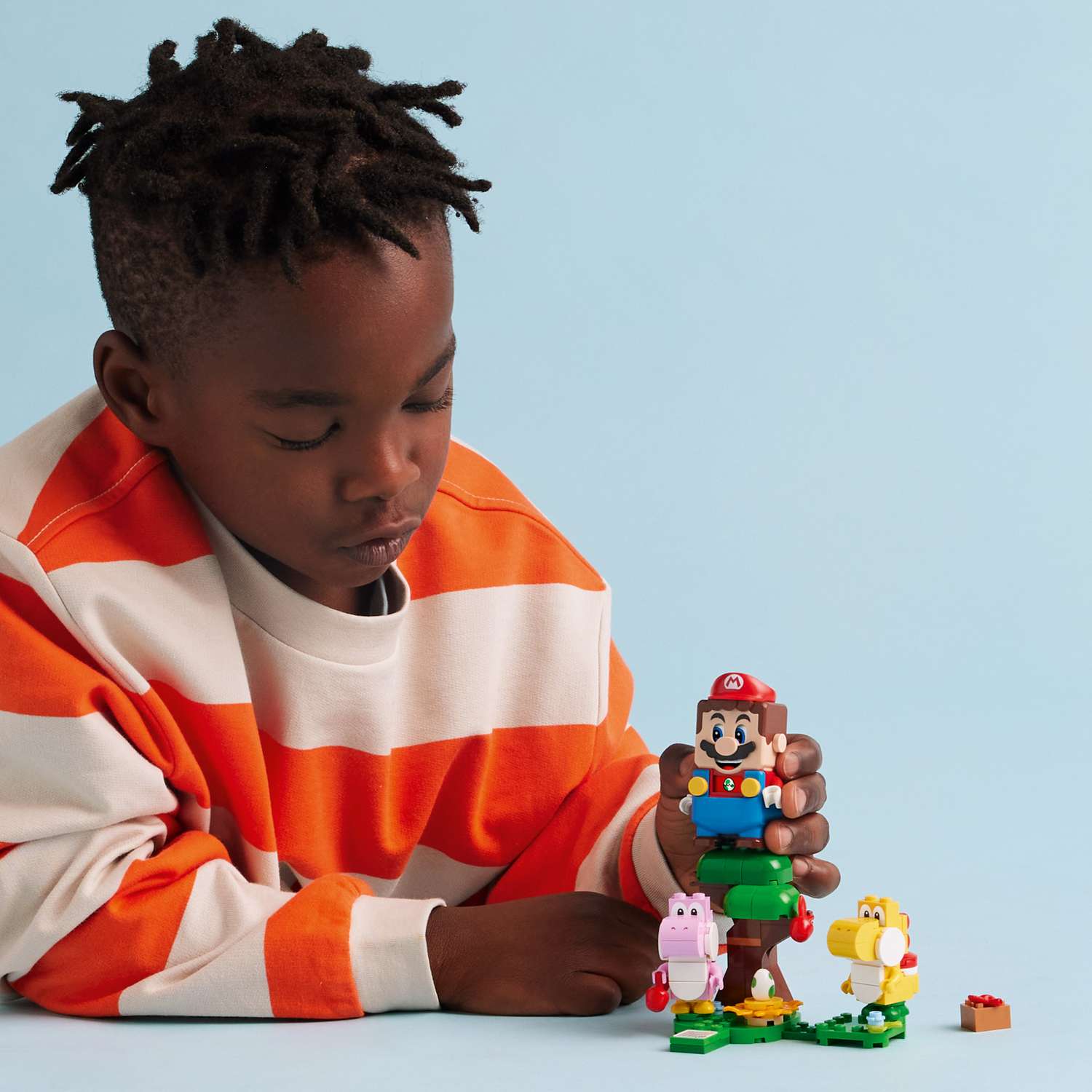 Конструктор LEGO Super Mario Набор Яичный лес Йоши блочный - фото 8