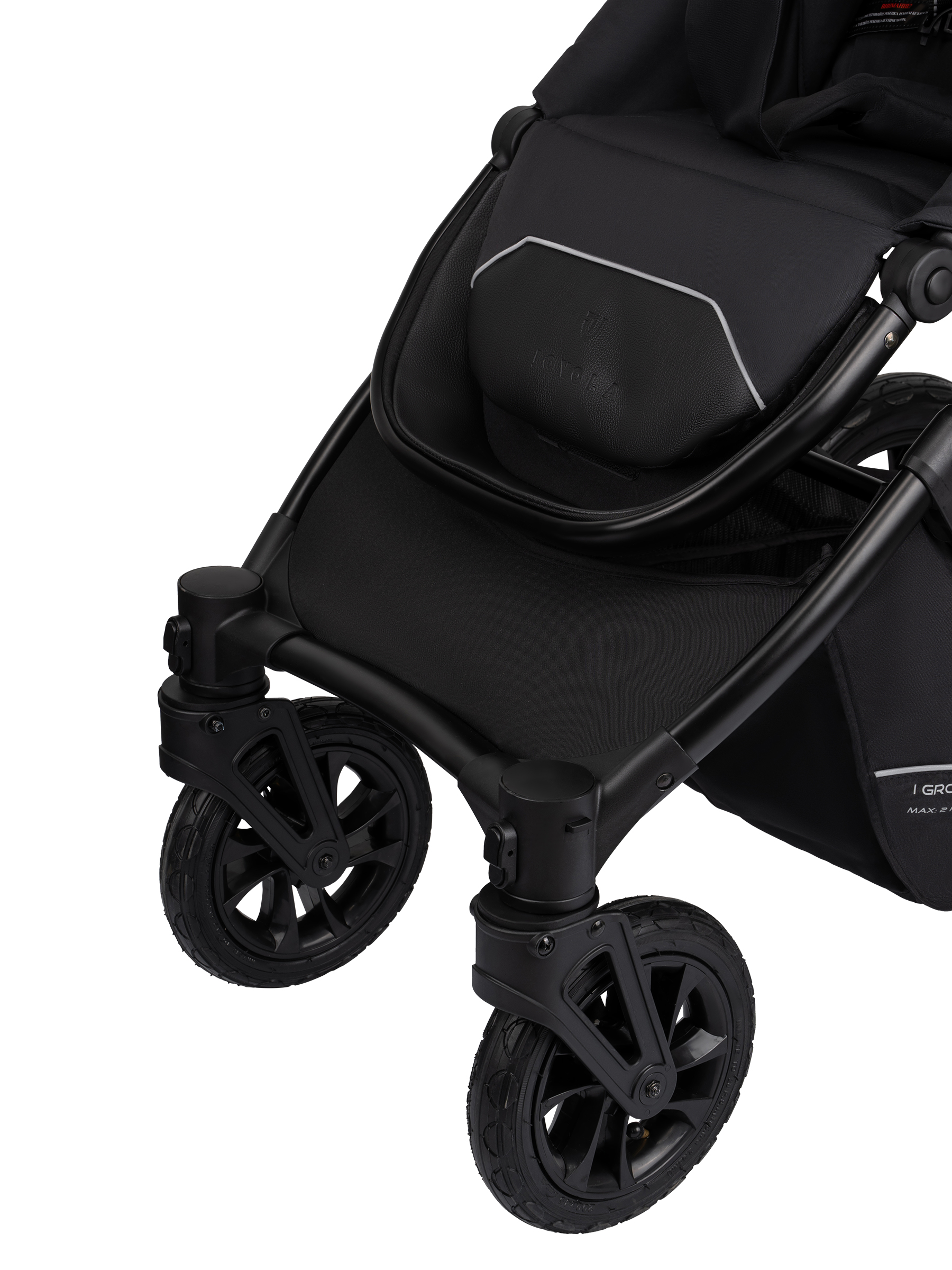 Коляска 3в1 JOVOLA Swift Plus черный - фото 24